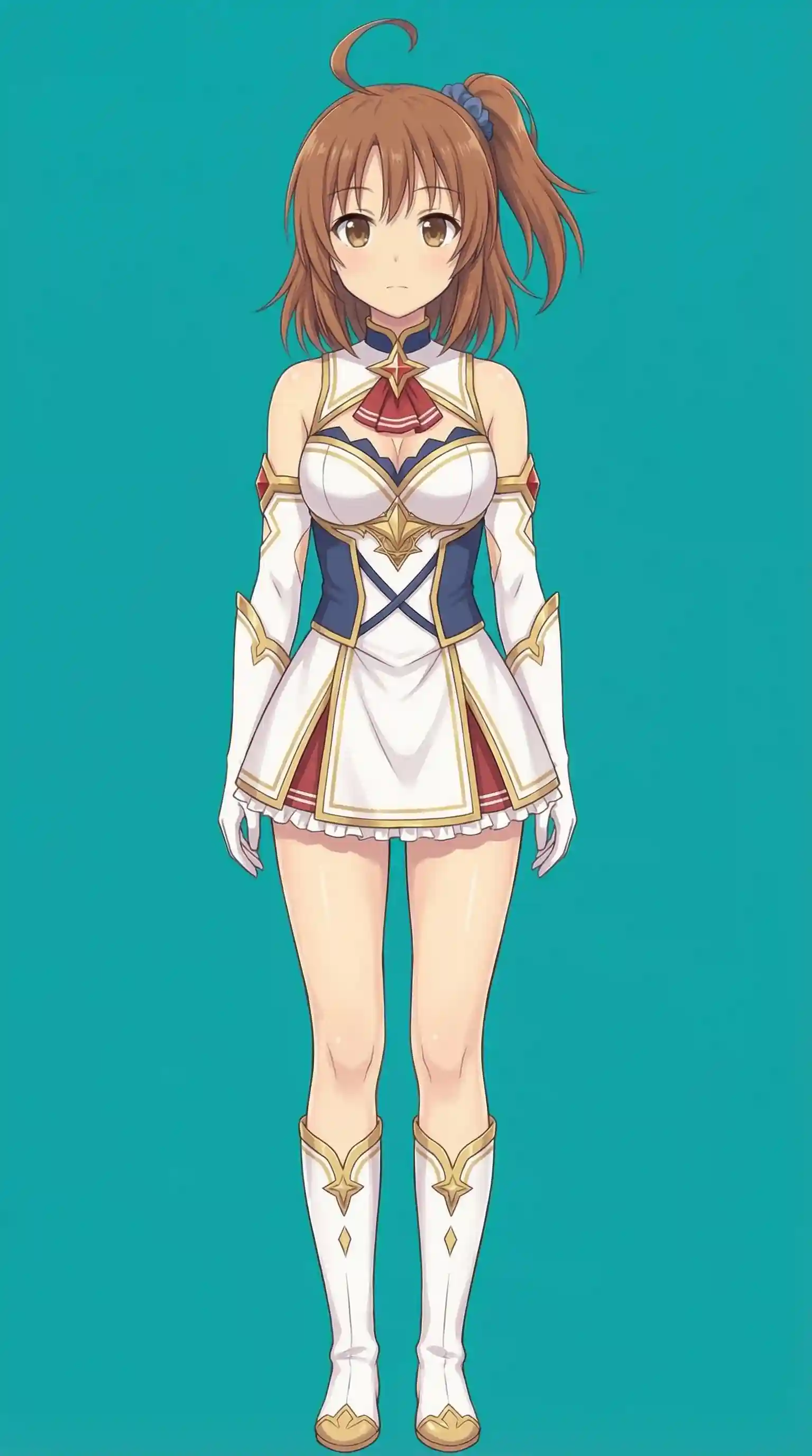 冬優子風衣装（帰慕ノ姫騎士）