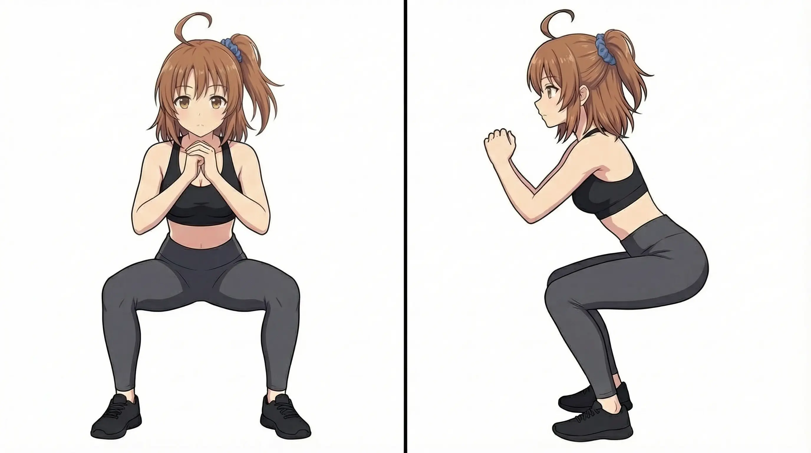 スクワットの正しいフォーム