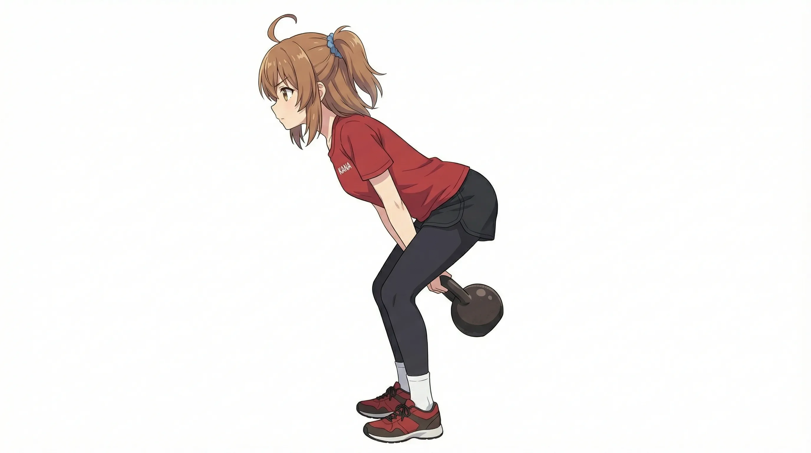 ケトルベルスイングの振り下ろし