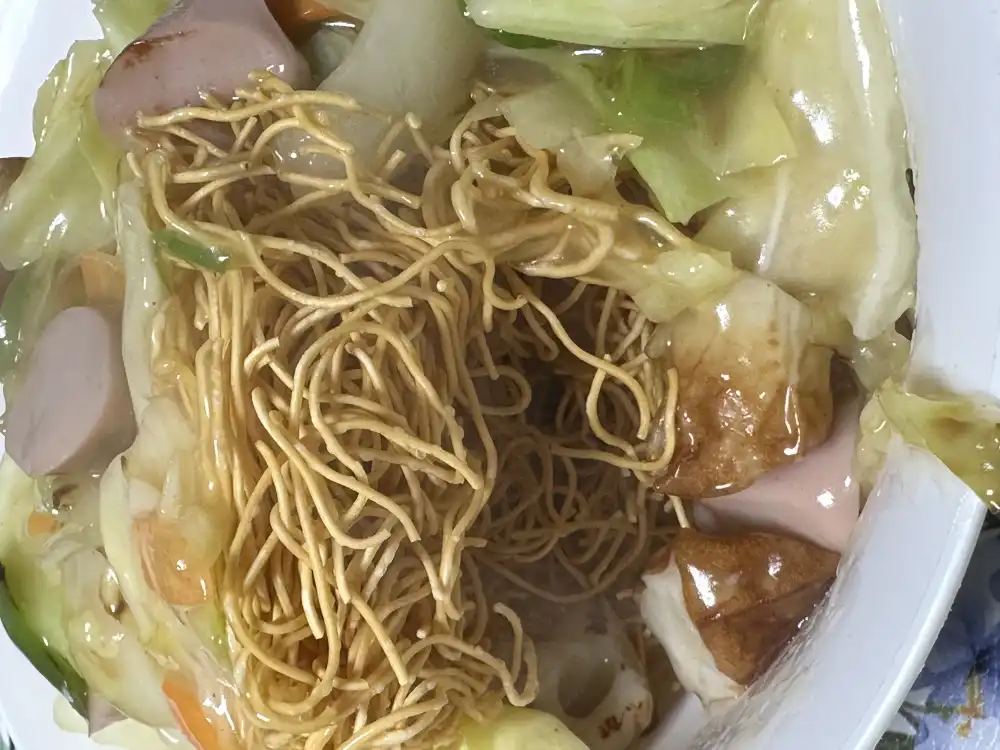 固焼きそば完成