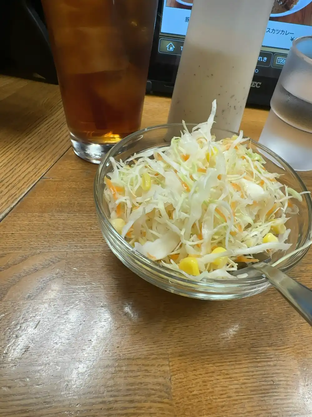 ジャンカレーのサラダ