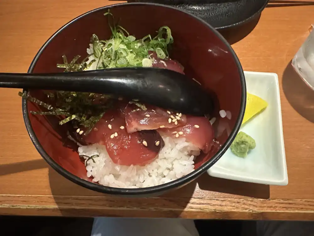 長宗我部の漬け丼