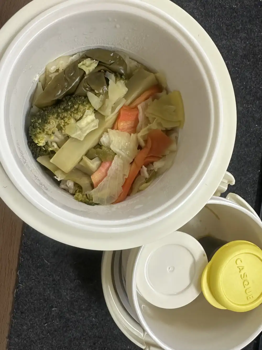 ランチジャーの温野菜