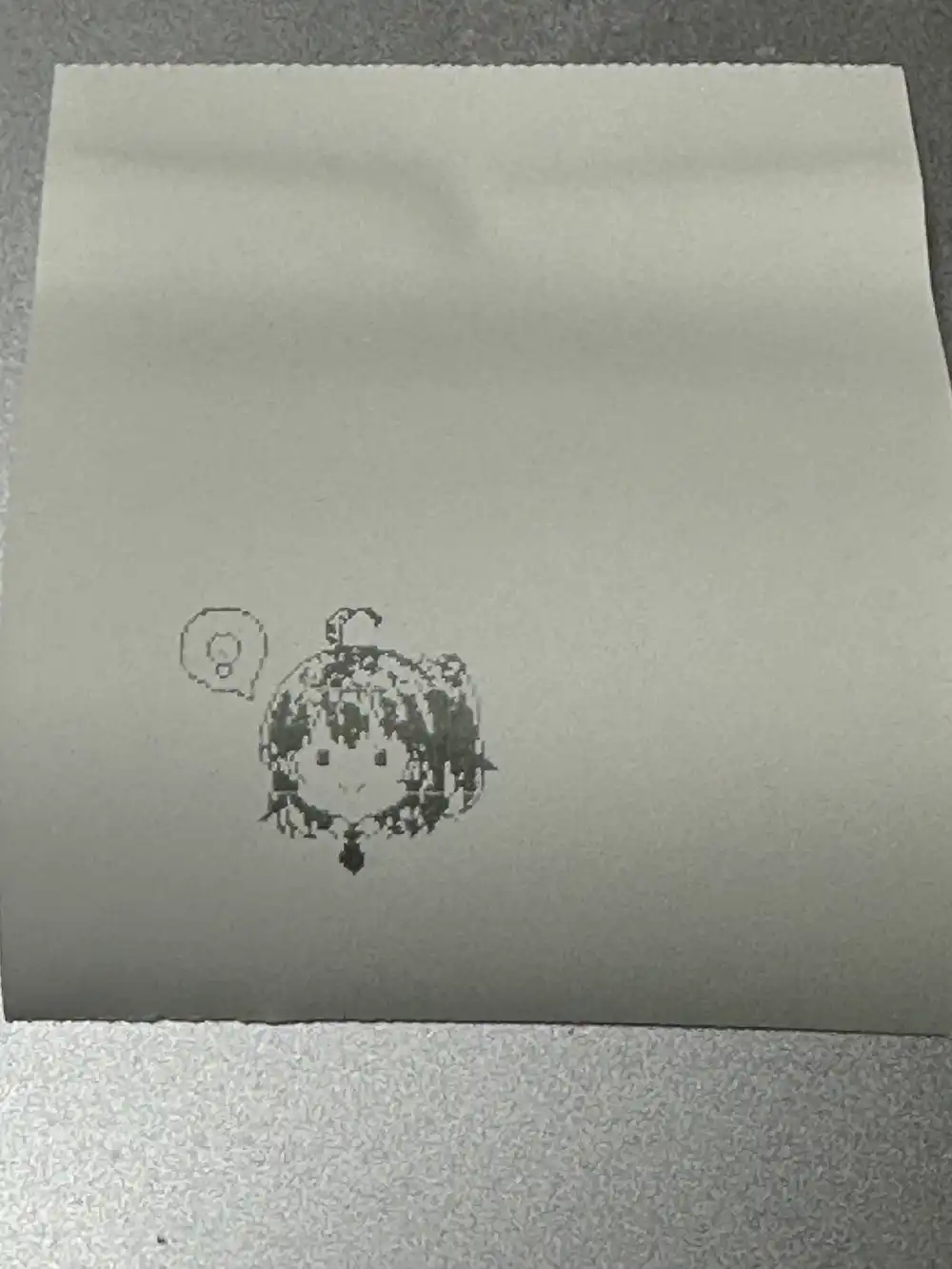 パターン1の印刷結果