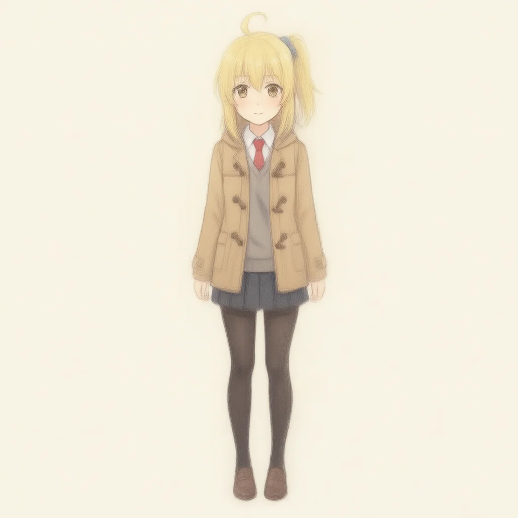 mflux 4step Q8 髪色変更(ボケる)