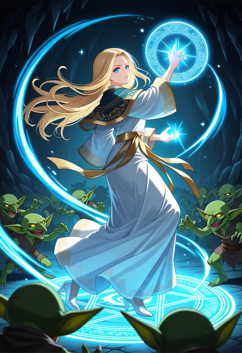 WAI-Anima v1 goblin battle RTX 4060