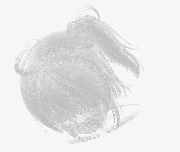 Face-crop output, side profile