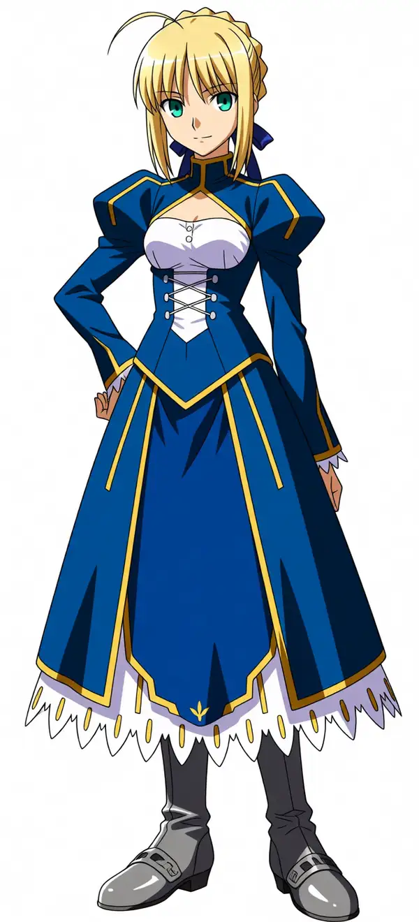Anima's rendering of Saber (seed 42)