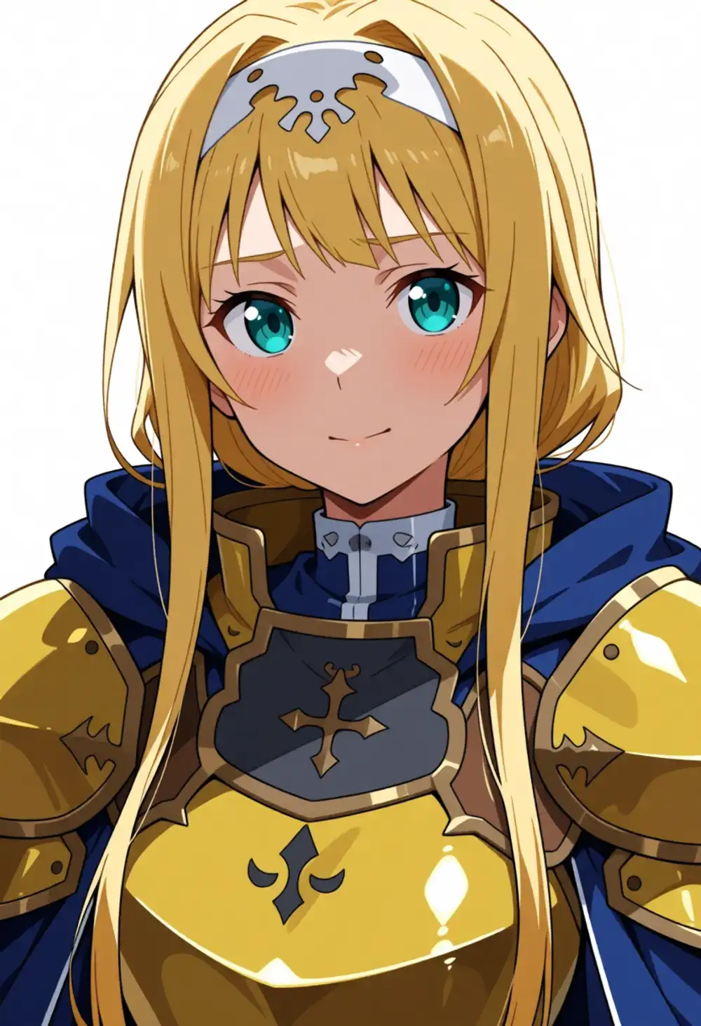 Alice ref 3. Armor, blunt bangs + sidelocks, no intakes