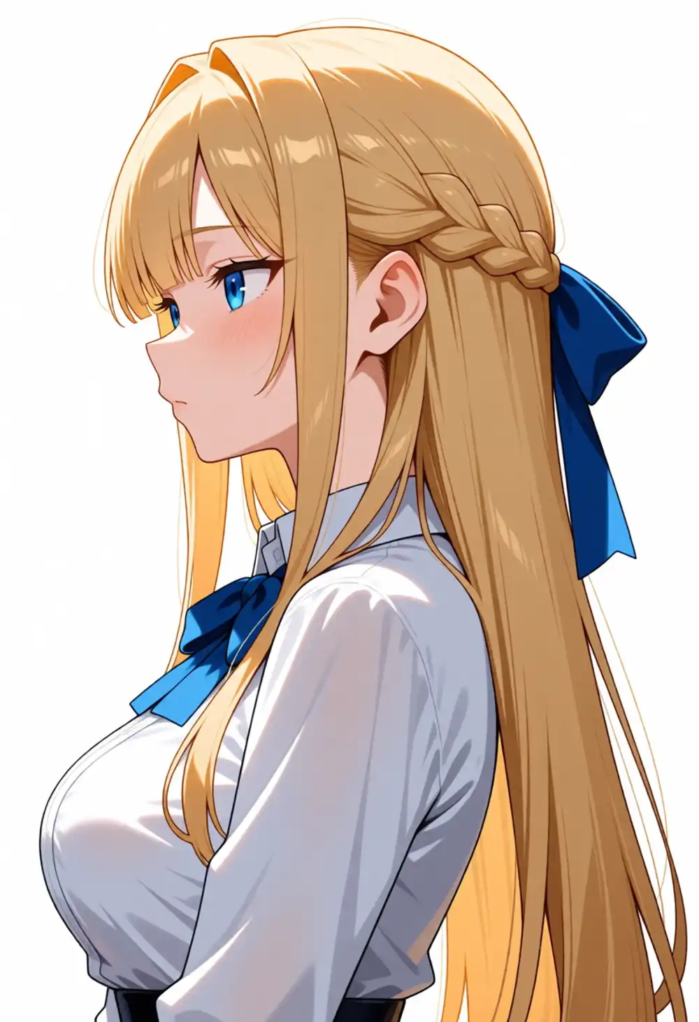 Condition A image 4. Same side profile, white shirt