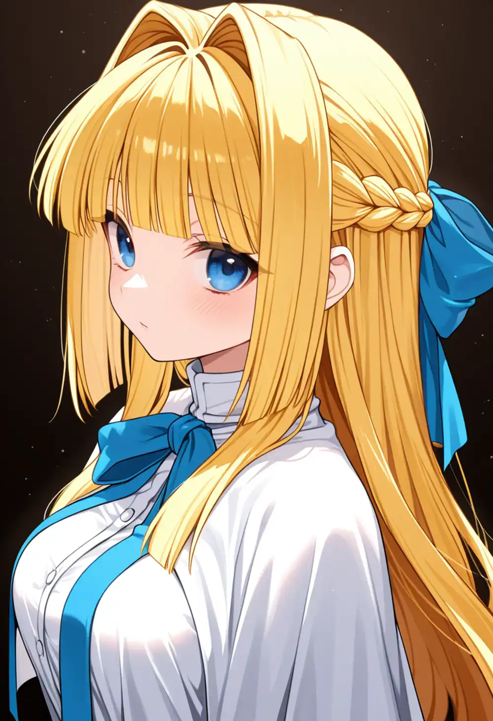 Condition K image 2. Dark background, painterly rendering but subtle intake