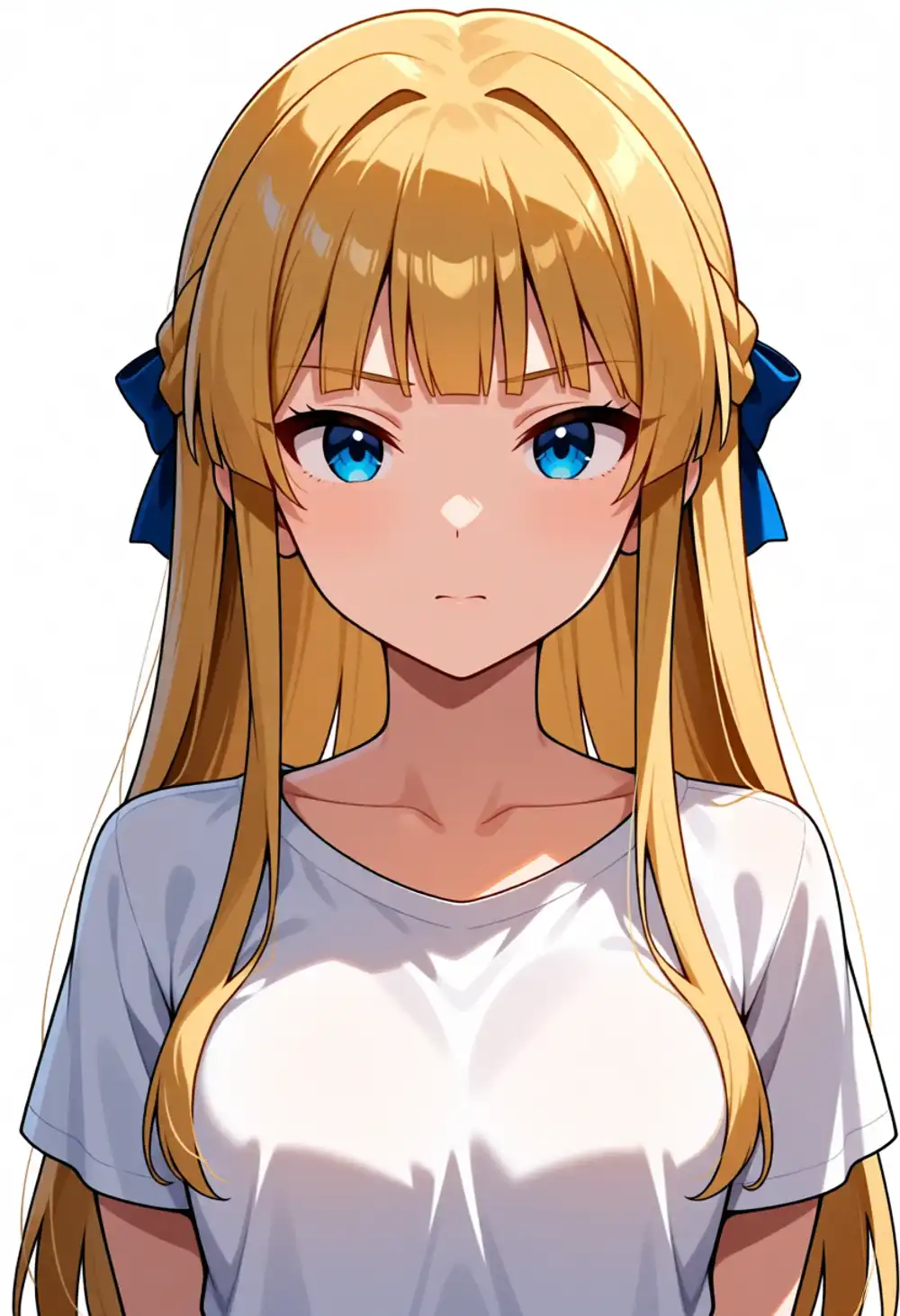 AH-調整2。同様、白Tシャツ、触覚短め