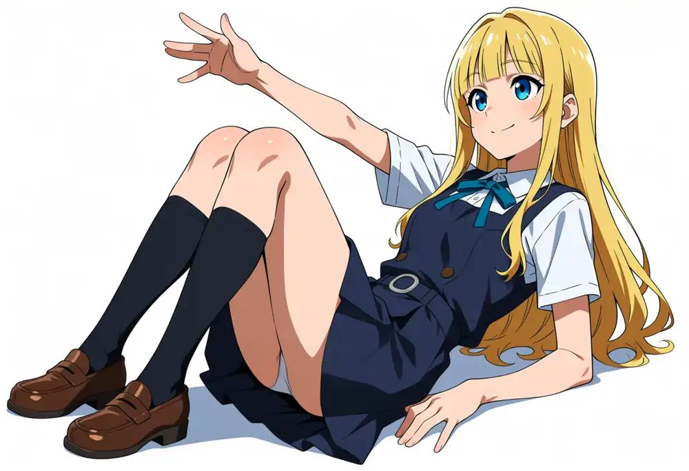 抱えられる側として単体生成したケイ