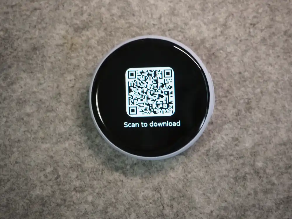 Scan to download画面