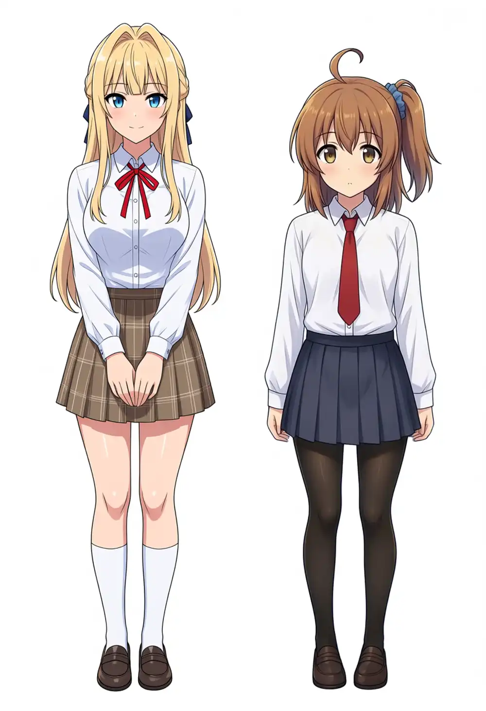 けい・かな 2人立ち Anima-Base v1.0 シード42
