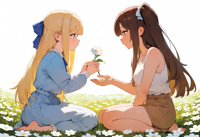 2人の花の受け渡し指定（3.8B native、seed42）