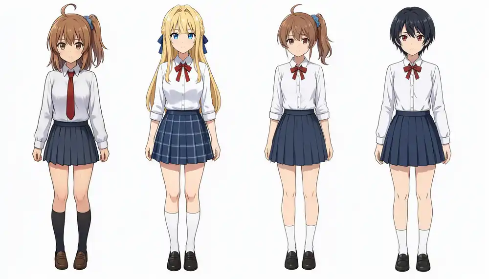 4人の参照を入れて横に並べる指示（seed42）