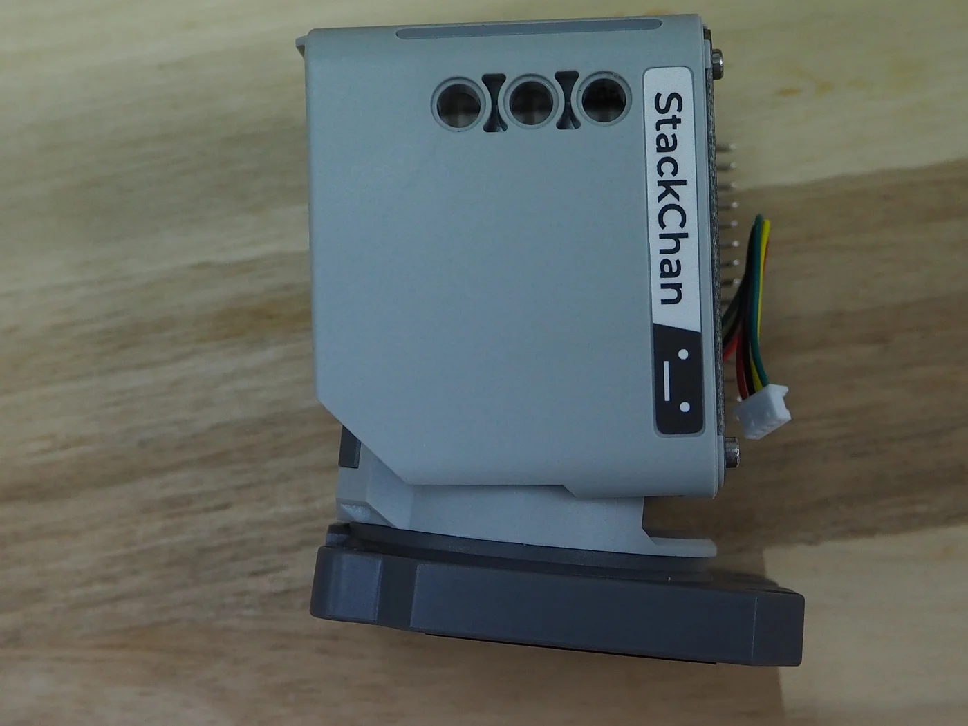 Bottom plate of the StackChan Body with certification label
