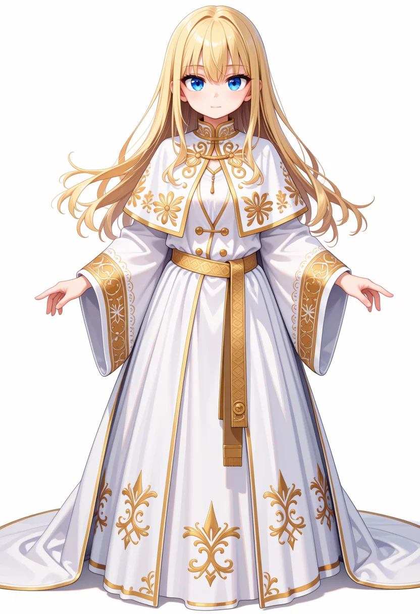Hotaru Blend v6.0の白ローブの立ち絵、seed 42