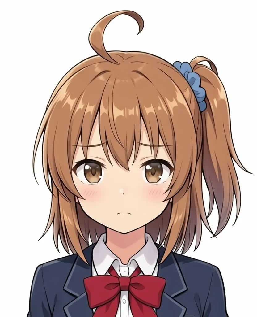 AnimaIka v4.9のかなちゃんのバストアップ、seed 42