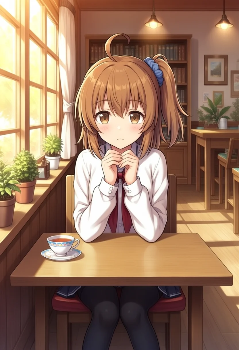 AnimaYume v1.5の喫茶店のかなちゃん、seed 42
