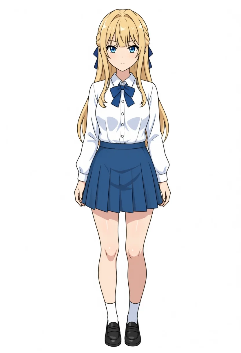 AnimaYume v1.5のけいちゃんの全身、seed 42
