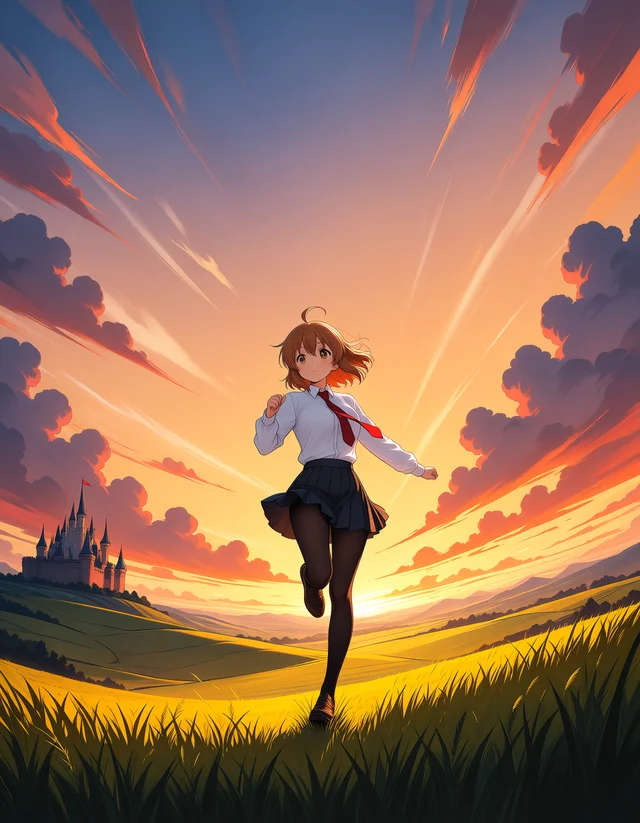 Role-Ref-KVをBaseに当てた走る場面、seed 20261028
