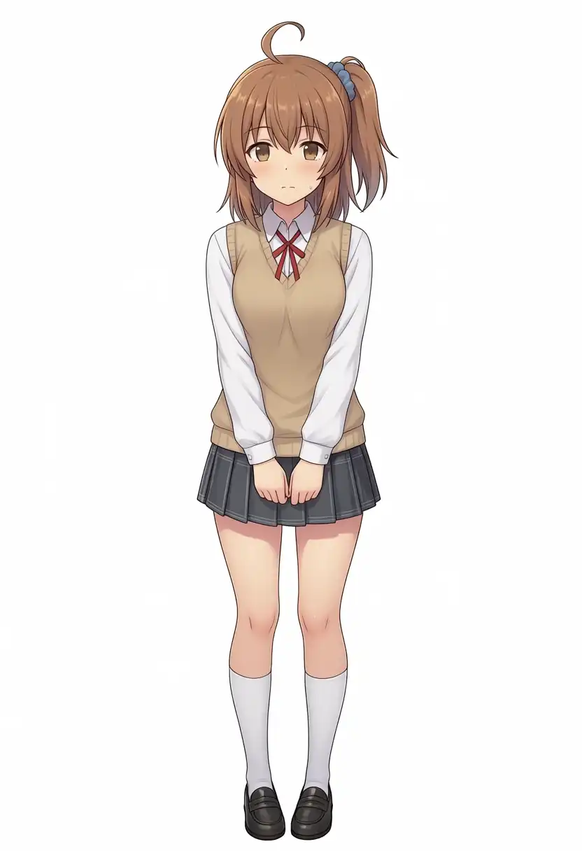 EVO-X2で出力したAesthetic v1.1のかなちゃんの全身、seed 42