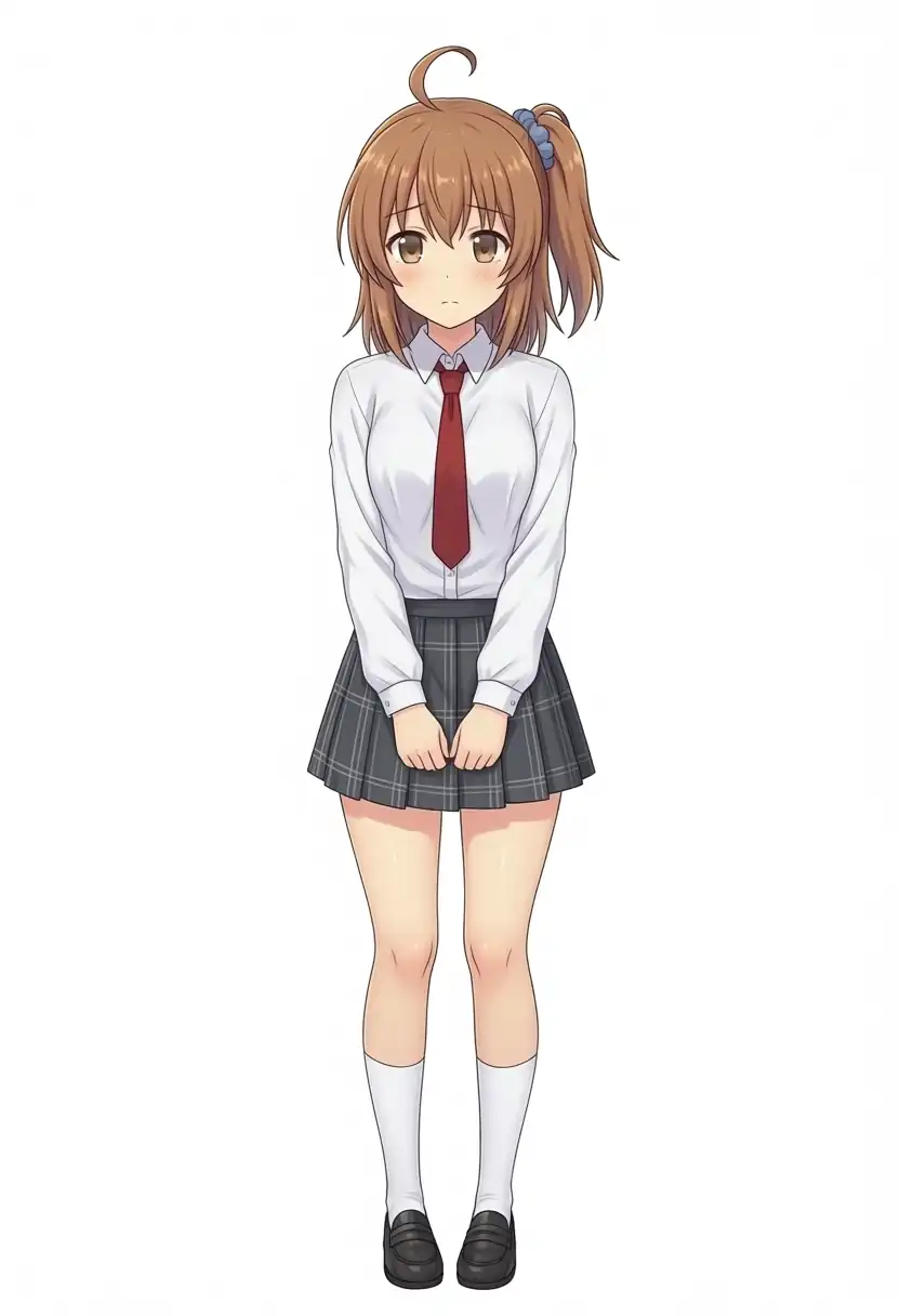 EVO-X2で出力したBaseのかなちゃんの全身、seed 200