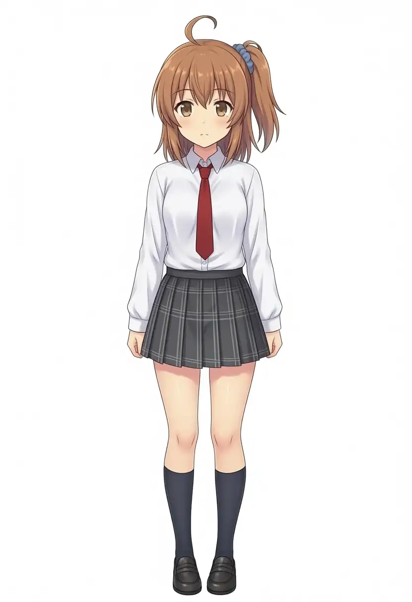 EVO-X2で出力したBaseのかなちゃんの全身、seed 42