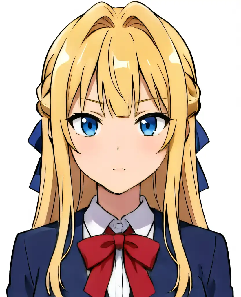 EVO-X2で出力したBase+Turbo LoRAのけいちゃんのバストアップ、seed 42
